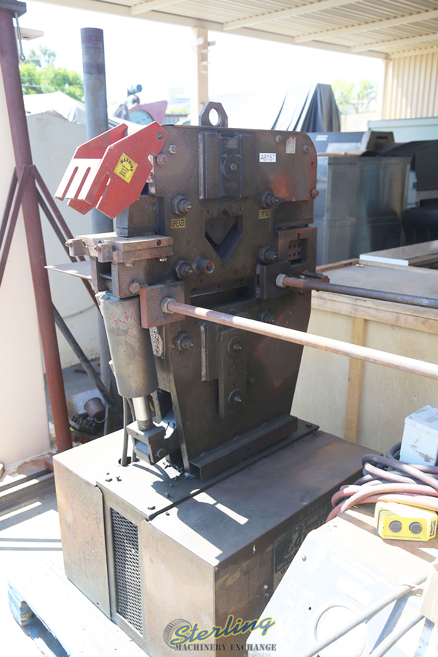 Used Edwards Hydraulic Ironworker Sterling Machinery