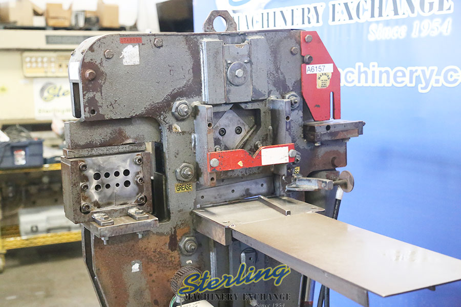 Used Edwards Hydraulic Ironworker Ironworkers Sterling Machinery