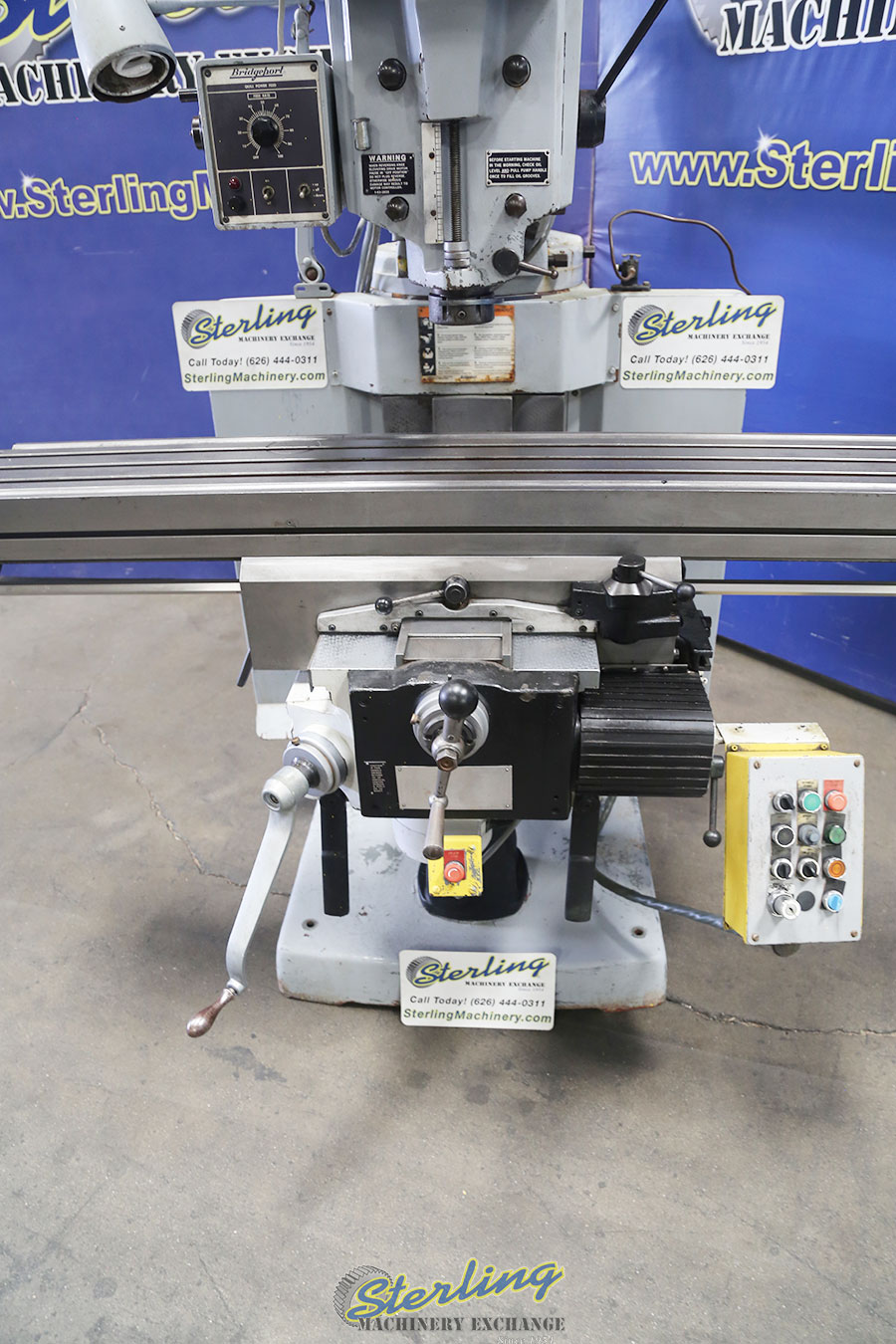 Used Bridgeport Series II Vertical Milling Machine (HEAVY DUTY) Sterling Machinery