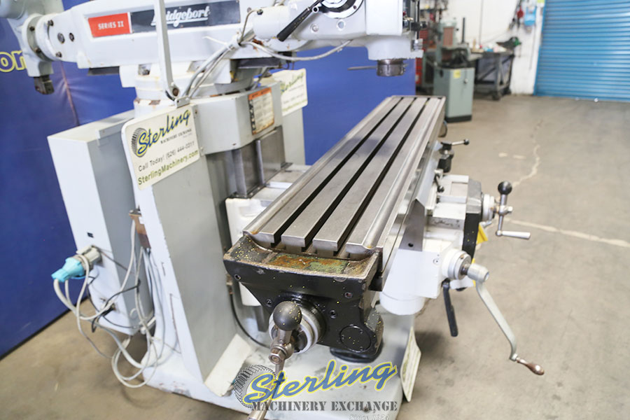 Used Bridgeport Series II Vertical Milling Machine (HEAVY DUTY