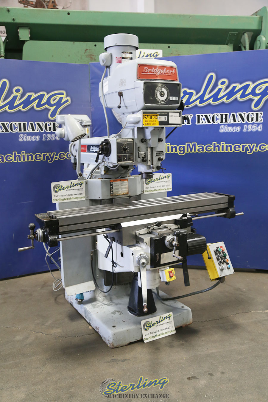 Used Bridgeport Series II Vertical Milling Machine (HEAVY DUTY