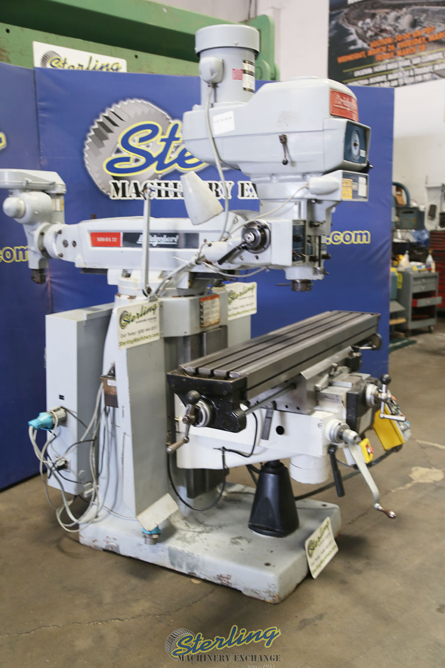 Used Bridgeport Series II Vertical Milling Machine (HEAVY DUTY