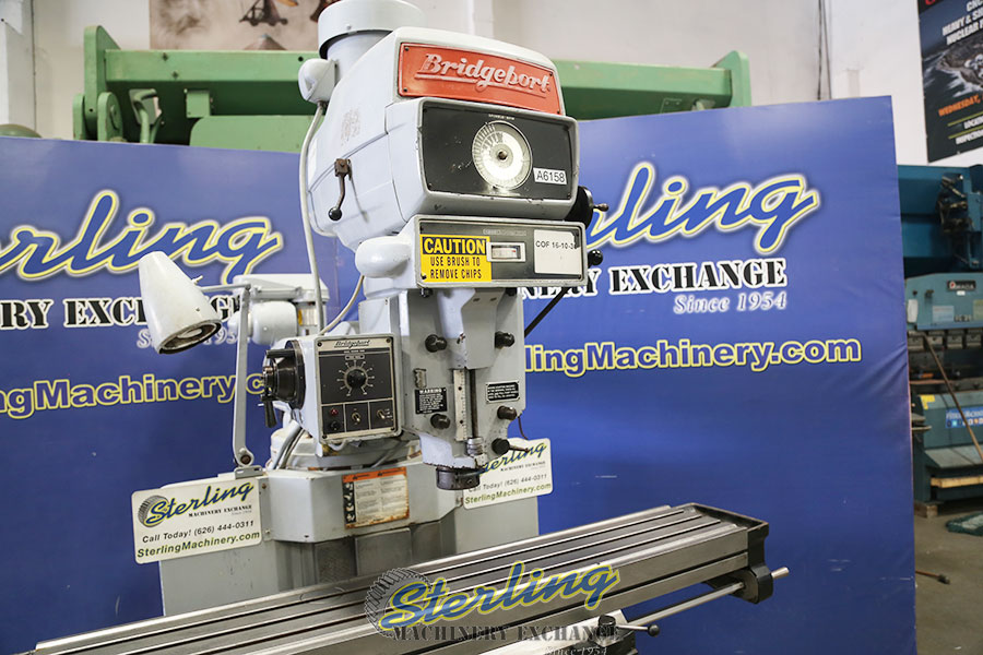 Used Bridgeport Series II Vertical Milling Machine (HEAVY DUTY