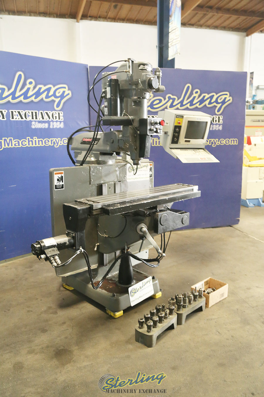 Used Bridgeport V2XT CNC 3 Axis CNC Knee Milling Machine Vertical CNC