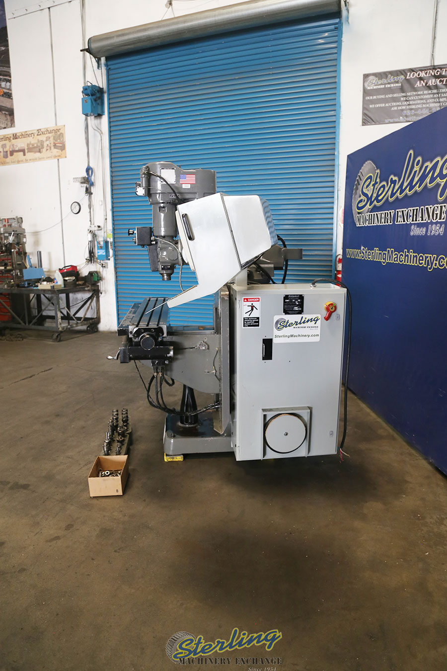 Used Bridgeport V2XT CNC 3 Axis CNC Knee Milling Machine Vertical CNC