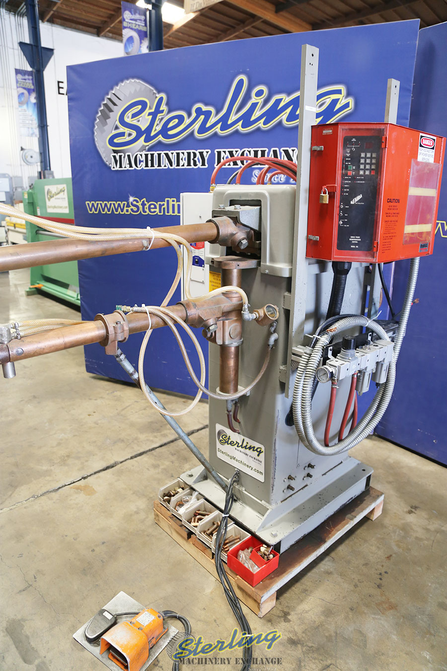 For Sale 50 KVA x 33" Used Standard Spot Welder With Microprocessor