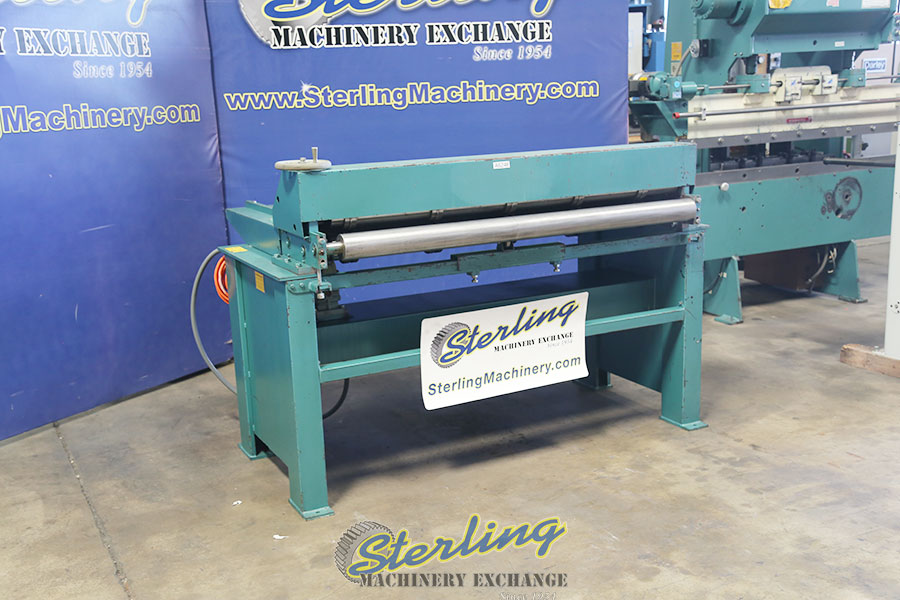 Used Tin Knocker Duct Beader (Single Phase, 110v.) Crimper & Beader