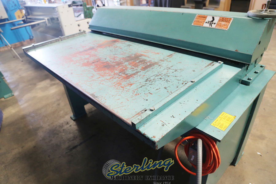 For Sale 16 Gauge x 5' Used Tin Knocker Duct Beader (Single Phase