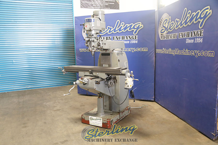Used Sharp Vertical Milling Machine Sterling Machinery