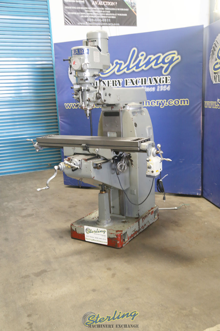 Used Sharp Vertical Milling Machine Sterling Machinery