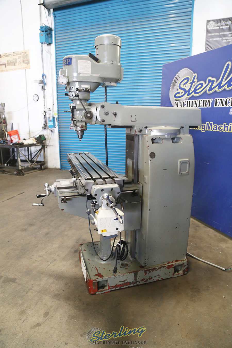 Used Sharp Vertical Milling Machine Sterling Machinery