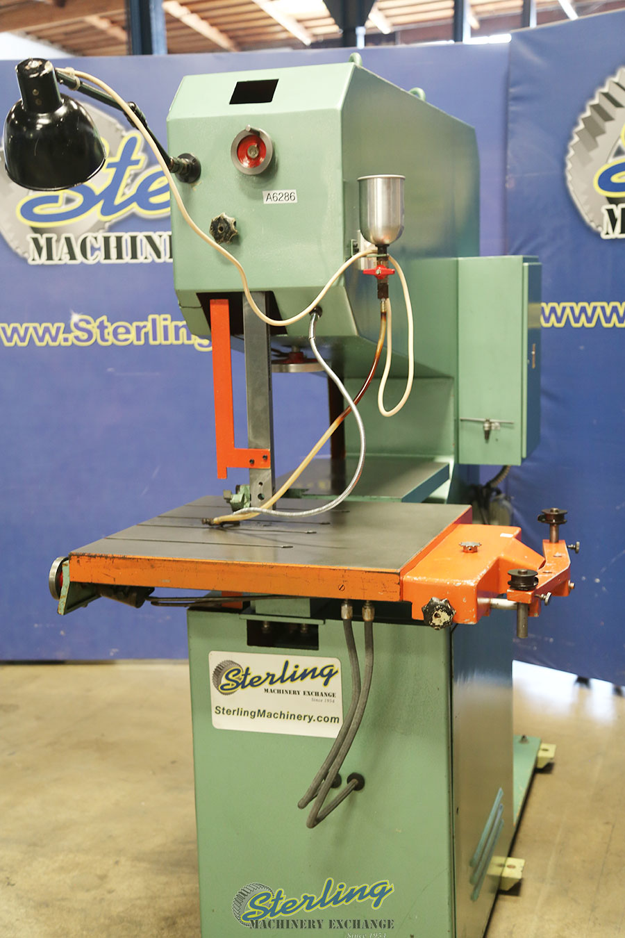 Used Dake Vertical Deep Throat Bandsaw Sterling Machinery