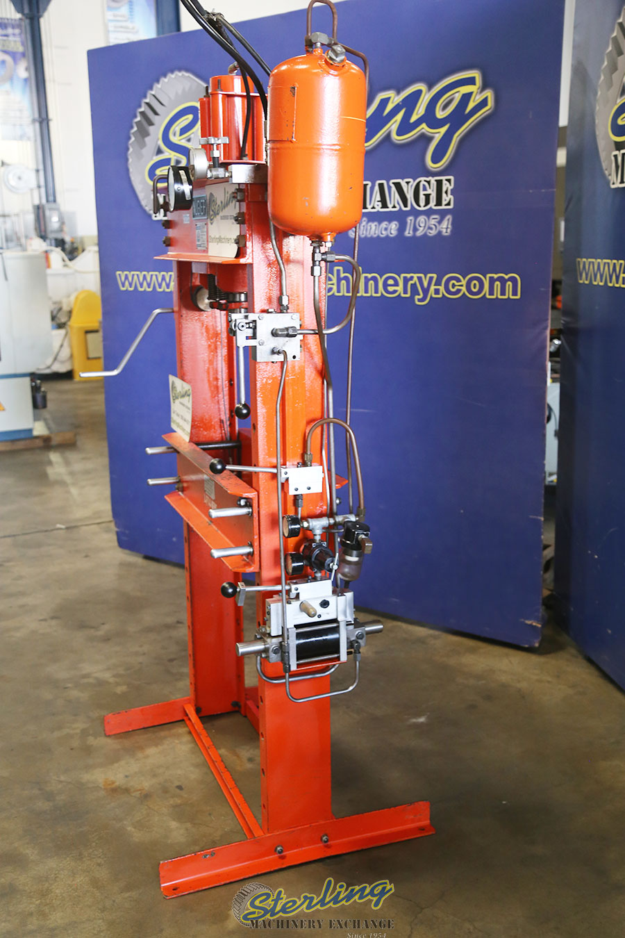 Used Nugier Air Over Hydraulic Operated H Frame Press Presses