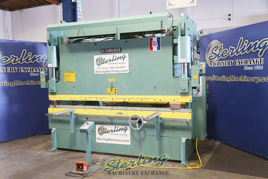 For Sale 120 Ton x 10' Used Betenbender Hydraulic Press Brake, Mdl. 10