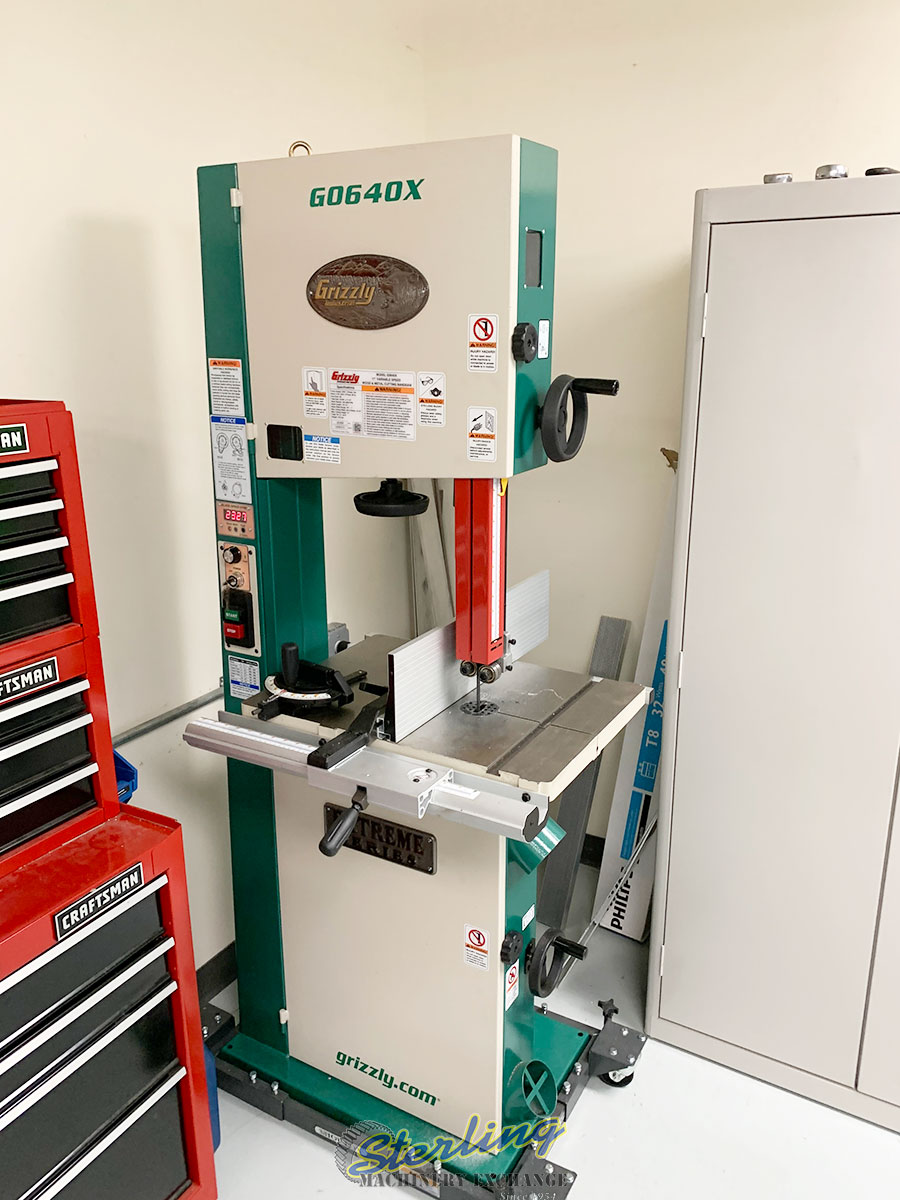 For Sale 17" Used Grizzly 2 HP Metal/Wood Bandsaw w/Inverter Motor