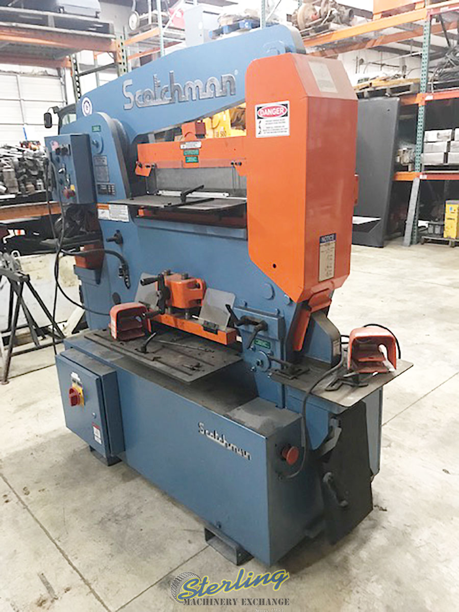 USED SCOTCHMAN DUAL OPERATOR IRONWORKER Ironworkers Sterling Machinery