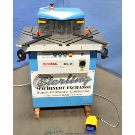 Used-Euromac-Used Euromac Hydraulic Variable Angle Power Notcher-220-65-A1407