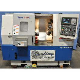 Used-Daewoo-Used Daewoo CNC Turning Center-LYNX-210LC-A1412