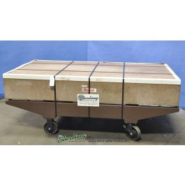 Used-Starrett-Used Starrett Master Pink Granite Surface Plate Grade 