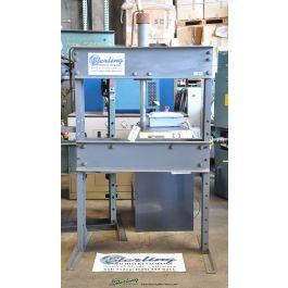 Used-Custom H Frame Air Over Hydraulic Press-N/A-A1848