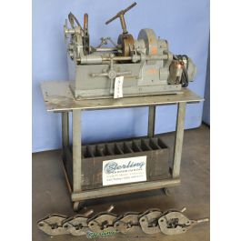 Used-TOLEDO-Used Toledo Pipe Threading Machine W/ Dies-999-A1936
