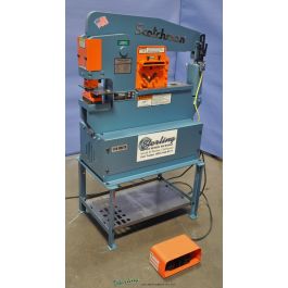 Used-Scotchman-Brand New Scotchman Hydraulic Ironworker-PORTA FAB 45-A2737