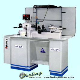 New-Acra-Brand New Acra Second Operation Toolmakers Lathe-27ATS-SM27ATS