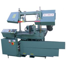 Used-W.F. Wells-BRAND NEW W.F. WELLS (CNC) FULLY-AUTOMATIC HORIZONTAL TWIN POST BANDSAW *AMERICAN MADE*-W-914A-CNC-A5047
