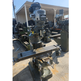 Used Bridgeport/Hardinge Vertical Milling Machine (American Made) Step Pulley