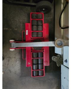 Used-GKS-Used L12 Transport Dolly Machine Skate Roller-L12-A7837-01