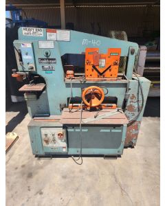 Used-Scotchman-Used Scotchman Hydraulic Iron Worker (American Made)-6509-24M-PR1043-01