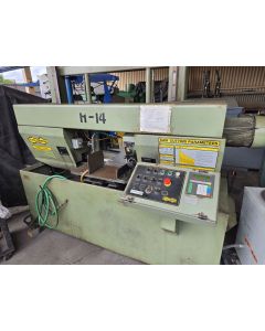 Used-HYDMECH-Used Hydmech Fully Automatic Dual Post Heavy Duty Horizontal Band Saw with Hitch Feed Automatic System and Bundling-H-14-PR1050-01