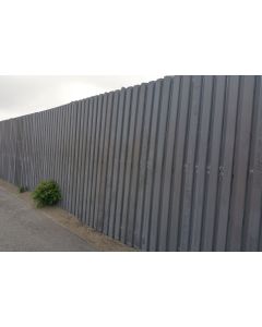 Used-Metalith-Brand New Metal Barrier Border Fencing Fencing B-Deck Roofing Sheets and Siding.  Blast Mitigation and Anti-Ram Vehicle Barrier Security Fencing.-YCL-2080-A3400-01