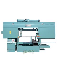 New-W.F. Wells-Brand New W.F. Wells Semi-Automatic Hydraulic Horizontal Twin Post Bandsaw-B-25-3-SMB253-01