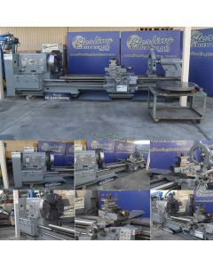 Used-POREBA-Used Poreba Heavy Duty Gap Bed Engine Lathe-TR100-B1-A4749-01