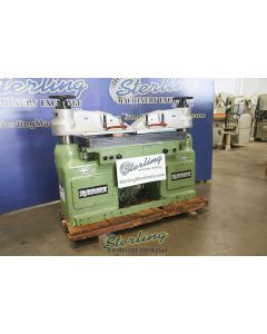 Used-J. Sandt-J. Sandt Hydraulic Double Clicker Press " Load One Job, Remove From the Other. Run Two different jobs!-415-A6531-01