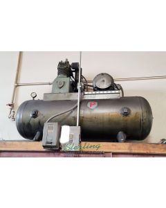 Used-Gardner Denver-Used Gardner Denver Air Compressor With Tank-ATDADA-A6989-01