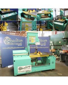 Used-HYDMECH-Used Hyd-Mech Tilt Frame Vertical Bandsaw (Made In USA) Swivel Head-V-18-A7122-01