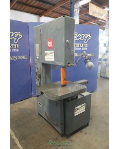 Used-GROB-Used Grob Vertical Band Saw-4V-24-A7127-01