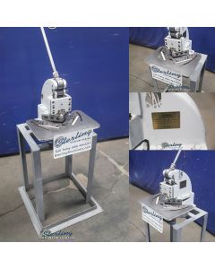 Used-Acra-Used Acra Hand Operated Corner Notcher With Stand-FP-S4812-A7236-01