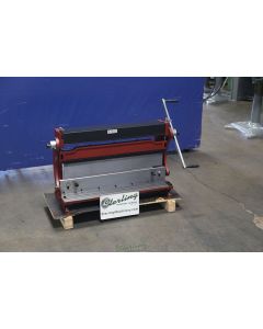 Used-Used 3 IN 1 Combination Shear, Brake and Roll---A7255-01
