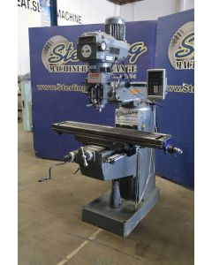 Used-Lagun-Used Lagun Vertical Milling Machine With Variable Speed Head-FTV-2S-A7398-01