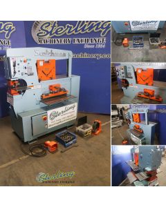 Used-Scotchman-Used Scotchman Hydraulic Iron Worker (American Made)-6509-24M-A7672-01