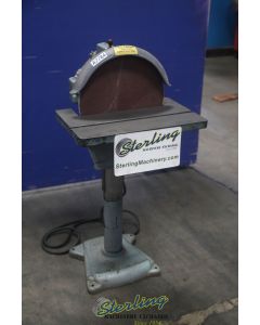 Used-APEX-Used Apex Pedestal Disc Sander-16-S-A7784-01