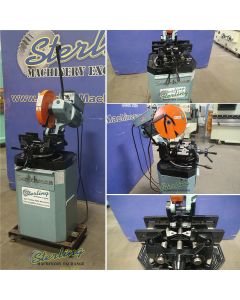Used-Scotchman-Used Scotchman Coldsaw (LOW TURN, MANUAL VISE AND MANUAL DOWN FEED) Circular Cold Saw (For Cutting Steel, Stainless, Aluminum, Brass, Copper, Plastics)-CPO 350 LT-A7845-01