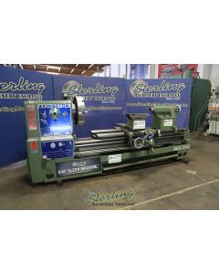 Used-Kingston-Used Kingston Heavy Duty Gap Bed Precision Lathe-HR2000-A7878-01