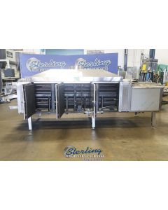 Used-J & L-Used BBD Advantage 3 Layer Tortilla Oven, Natural Gas Fired for industrial use-TCO-400-C5289-01