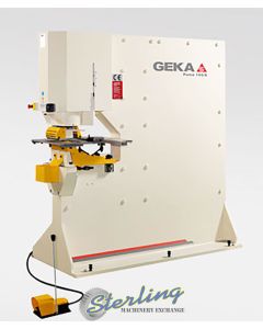 New-Geka-Brand New Geka Puma Series Hydraulic Ironworker Single End Punch with 5 Power Settings-PUMA 165S-SMPUMA165S-01