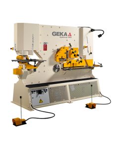 New-Geka-Brand New Geka Dual Cylinder Hydraulic Ironworker-HYDRACROP 165S-SMHYDRACROP165S-01