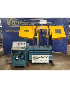 Used-W.F. Wells-Used W.F. Wells Semi Automatic Horizontal Bandsaw (Twin Post Design)-F-15-A4067-01